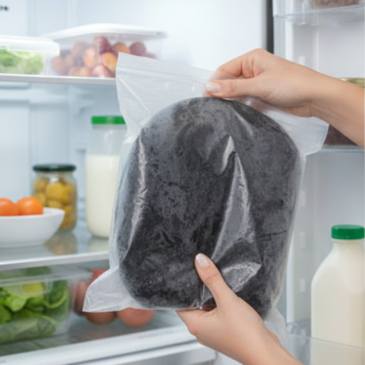 המוצר Relief360 ארוז שיצא מהמקרר